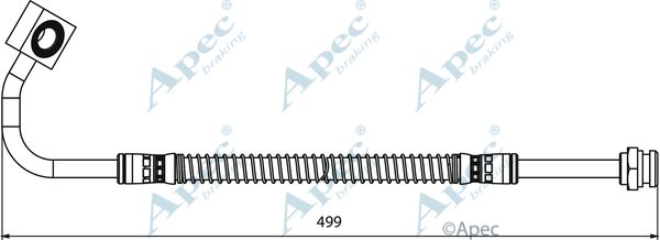 APEC BRAKING Pidurivoolik HOS4017